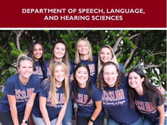 Speech, Language, and Hearing Sciences